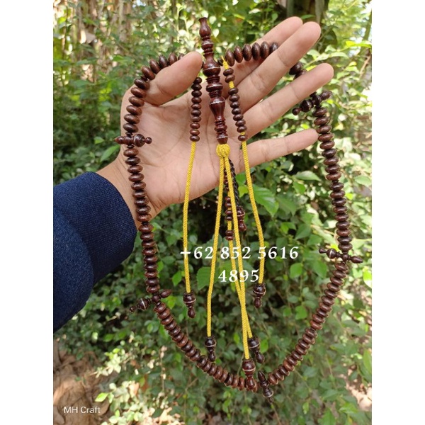 Tasbih Tijani kemuning hitam