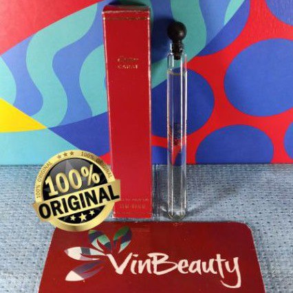 Vial Parfum OriginaL Cartier Carat EDP 3.5 ml For Women Murah