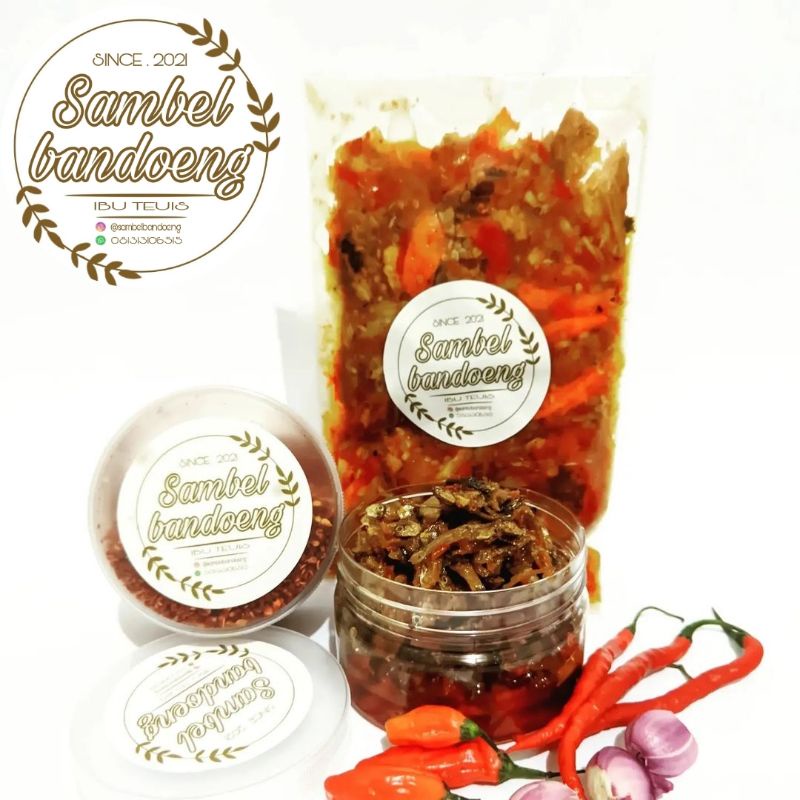 

Sambal teri pedas gurih khas bandung