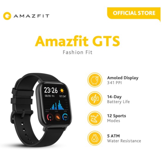 AMAZFIT GTS GARANSI RESMI