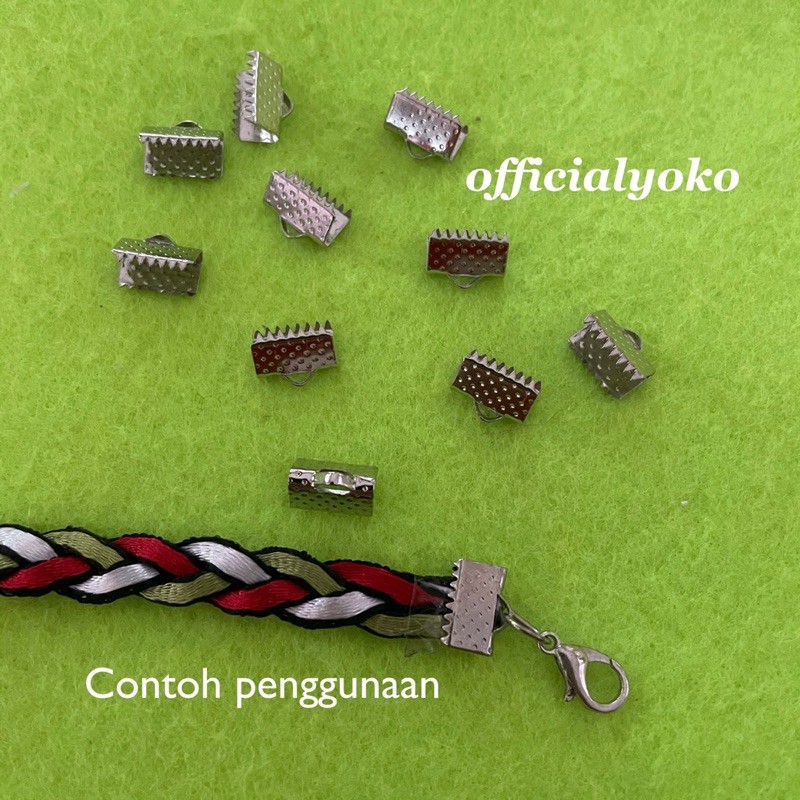 Stopper Klep Klip Penjepit - isi 10pcs