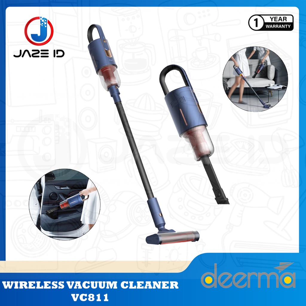 DEERMA VC811 Wireless Vacuum Cleaner Penyedot Debu Garansi Cordless