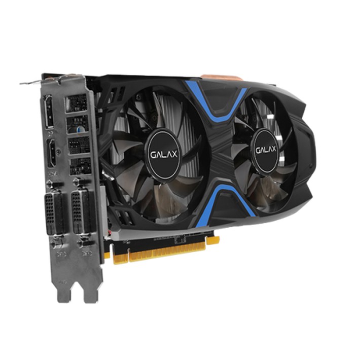 Galax Geforce GTX 1050 Ti EXOC (EXTREME OVERCLOCK) 4GB DDR5 - Dual fan