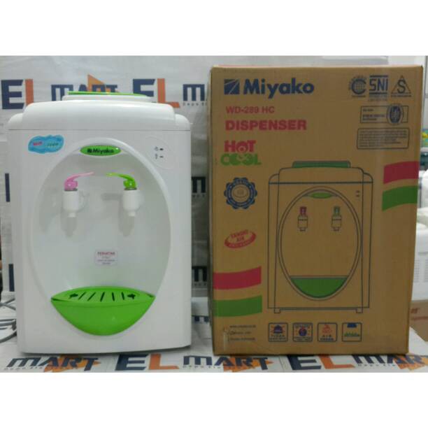 Miyako Dispenser Hot and Cool Panas Dingin WD 289HC - 289 HC