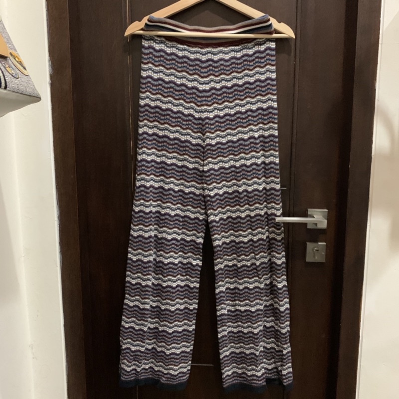 Duma Knit Pants Navy Preloved