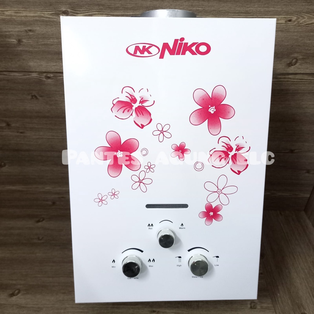 WATER HEATER GAS NIKO NK-6L ORIGINAL PUTIH