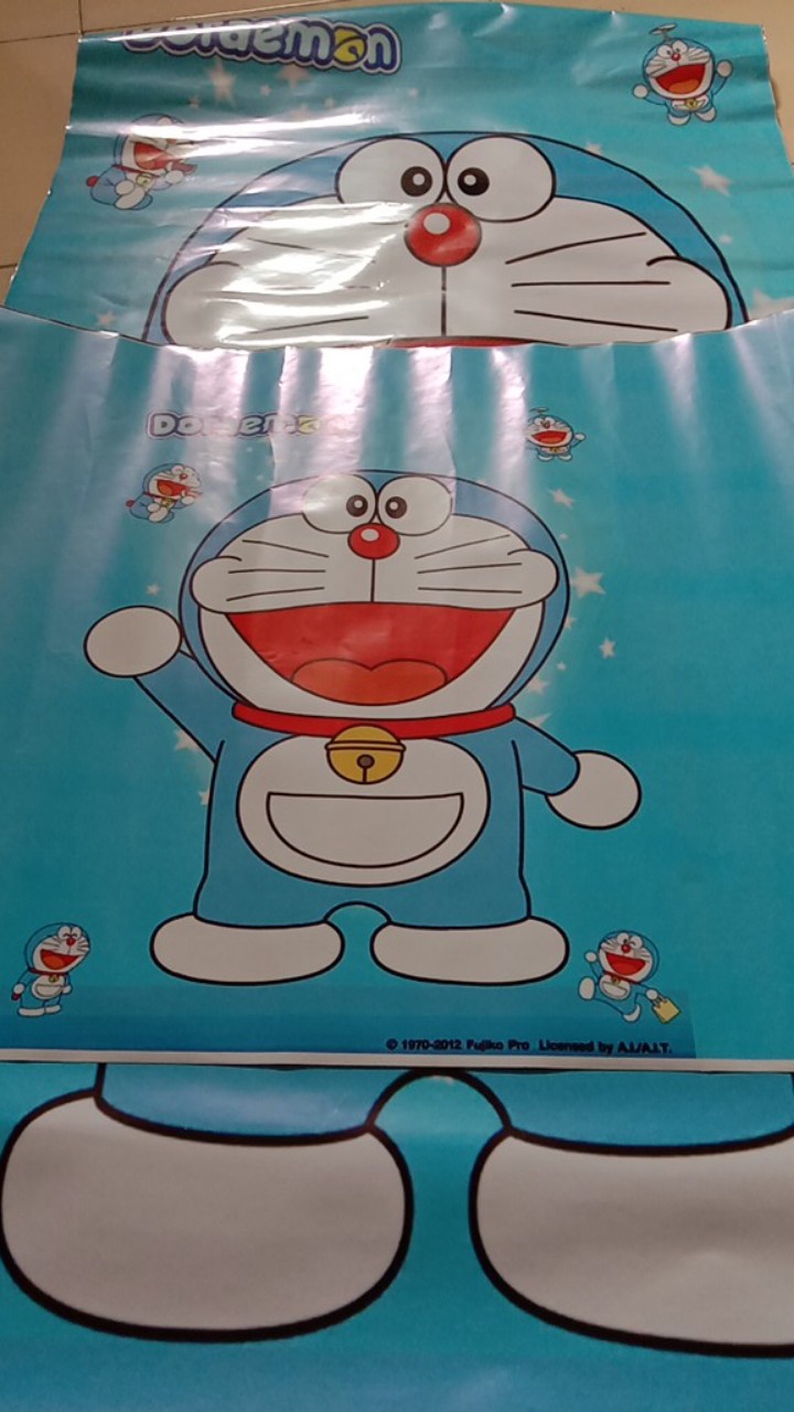 Stc Set Kulkas Dan Kompor Motif Doraemon