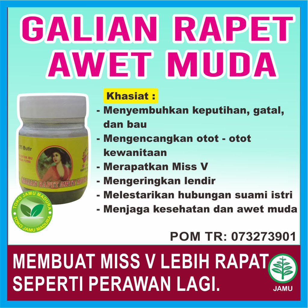 cara buat jamu sendiri untuk awet muda