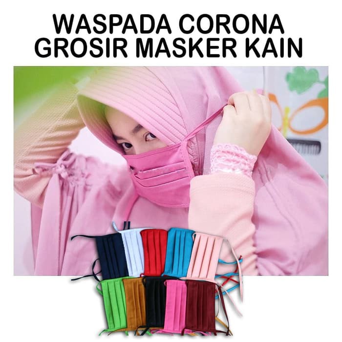 MASKER KAIN masker mulut masker motor hijab lagi trend