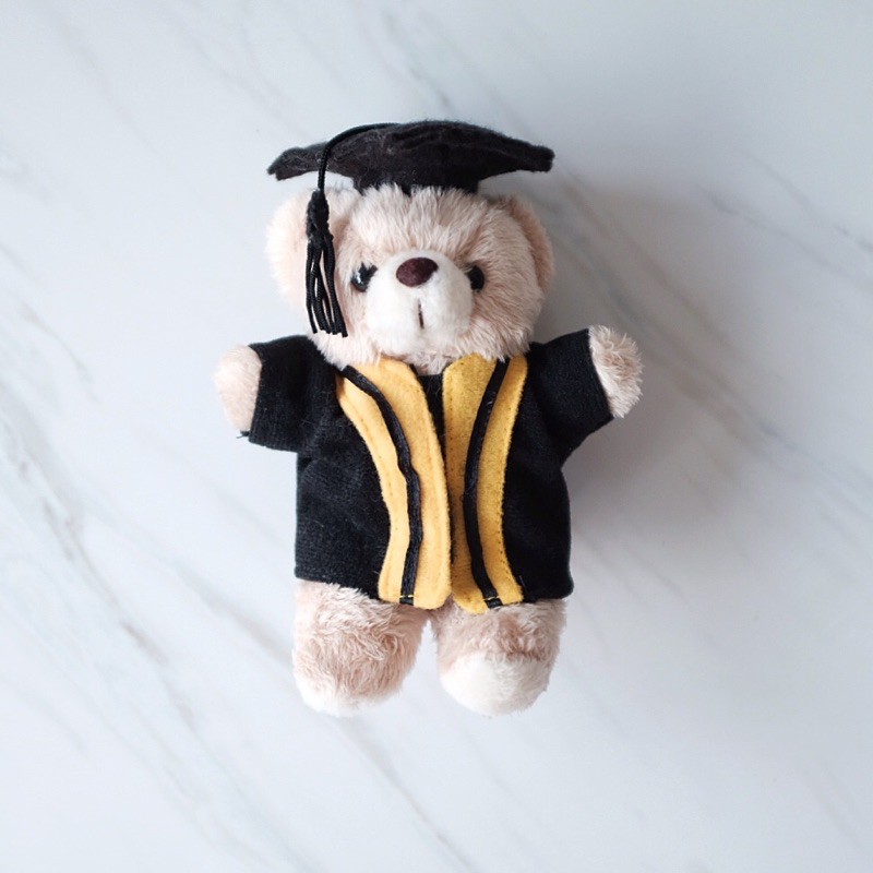 boneka graduation / graduation bear doll