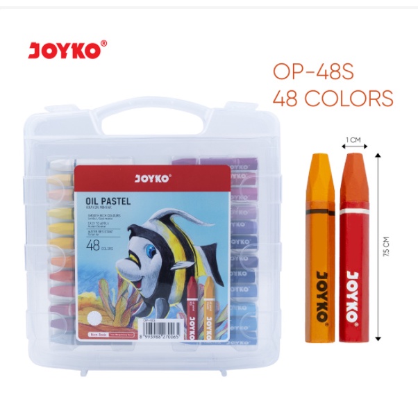 

Crayon OIL PASTEL 48 warna JOYKO