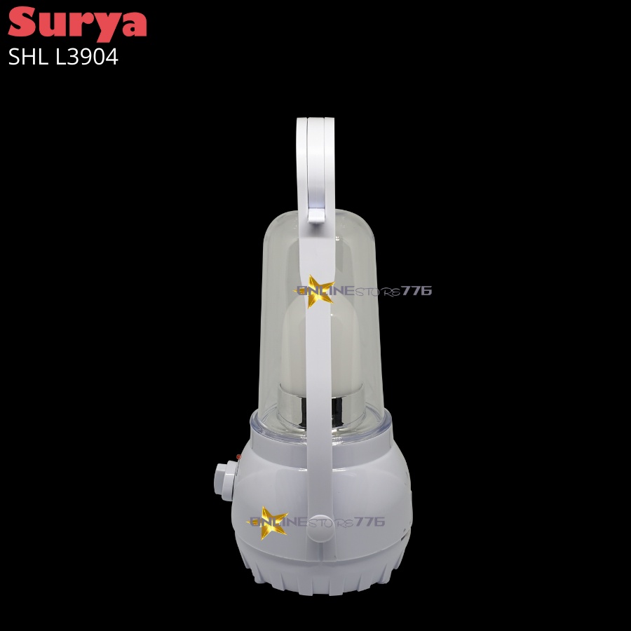 LAMPU EMERGENCY SURYA / SHL L3904 FROSTED / LAMPU EMERGENCY LED / EMERGENCY LAMP / SURYA / SHL 3904 FROSTED LED / RECHARGEABLE