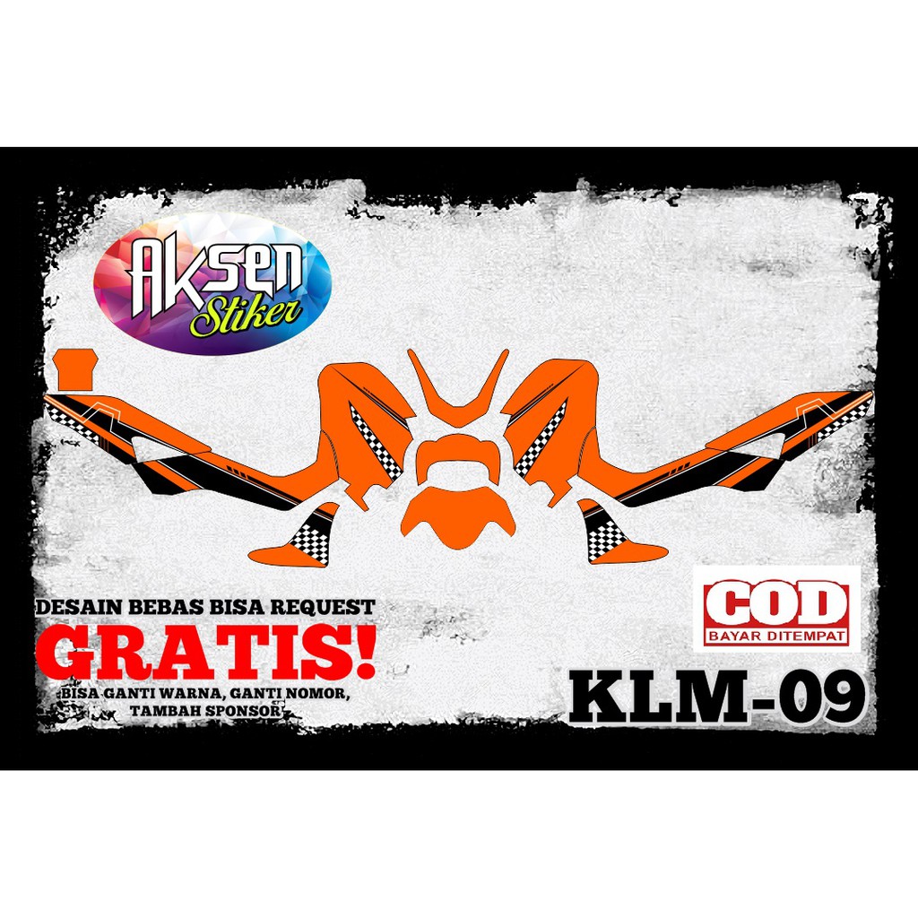 Decal Nmax New Stiker Motor Terbaru Keren Desain Bis Request