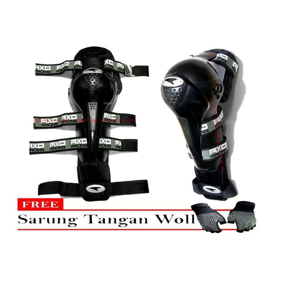 Dekker Motor Knee Support Deker Penutup Atau Pelindung Lutut Bikers l Riding l Touring l Balap l Outdoor l Olahraga AXO Export Quality All Size Murah