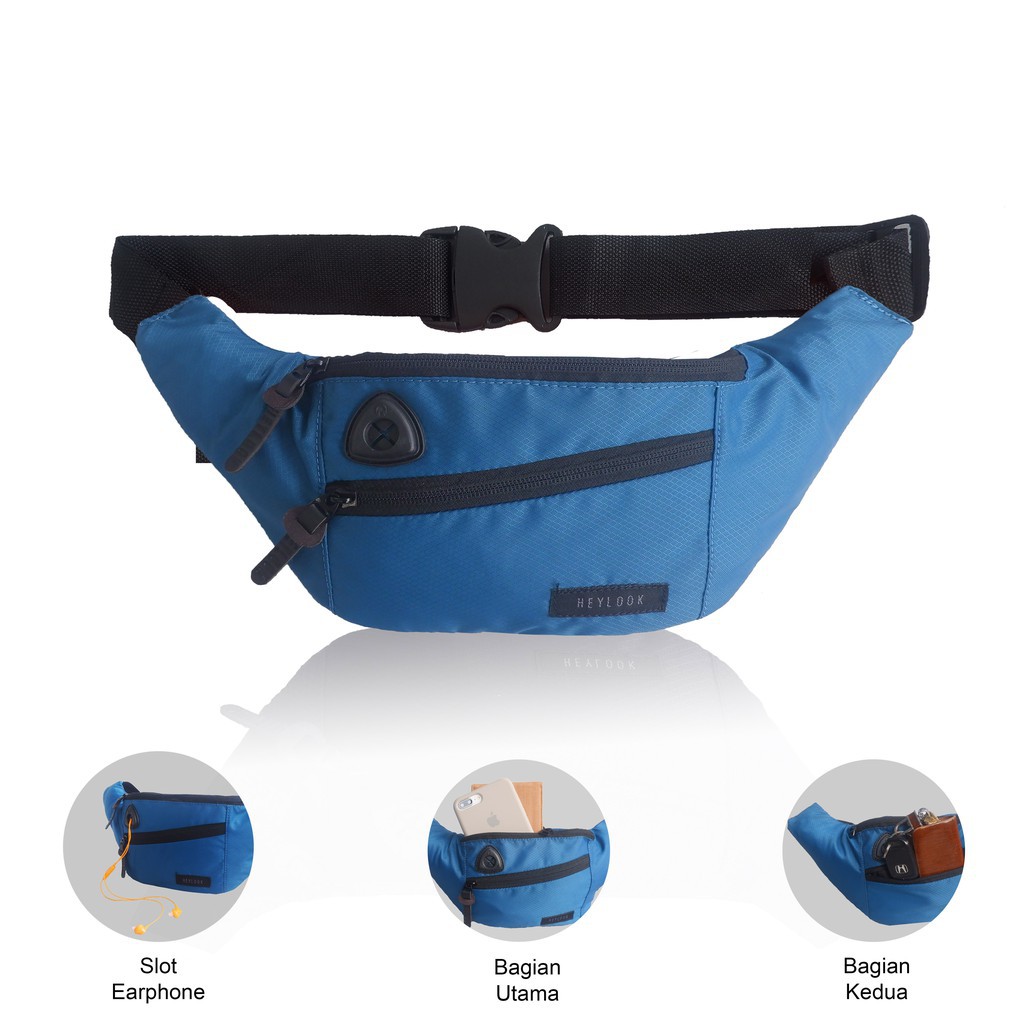 [BISA COD] Terbaru Waistbag / Tas Selempang Distro Herper KGY