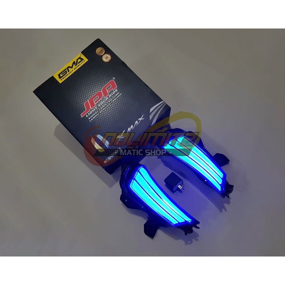 Lampu Sein Sen Sign Senja LED JPA Kanan Kiri Smoke Yamaha XMAX 250