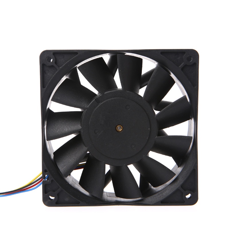Bt PFC1212DE Cooling Fan 12x12x3.8cm 4Pin 4kabel PWM Speed Control Bearing Kipas Angin