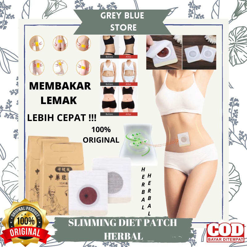 gratis ongkir / cod / SUDAH READY  Slim Patch Koyo Pelangsing 100% Original / Slimmer Body Slim Patc