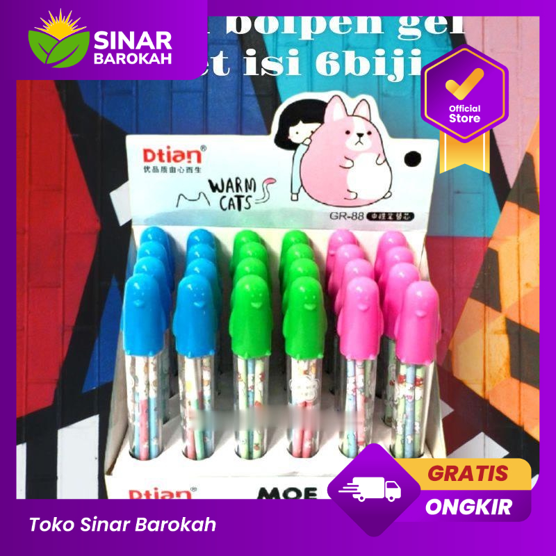 

REFIL BOLPEN GEL isi 6