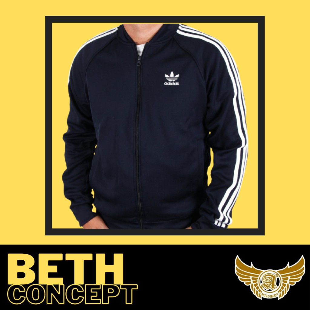 BETH.CONCEPT / JAKET TRACKTOP FIREBIRD PUTIH / JAKET OLAHRAGA / JAKET SPORT (UNISEX) |