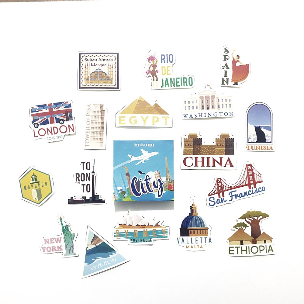 

Stiker Journal City untuk Bullet Journal