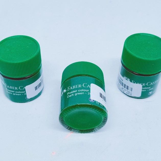 

FABER CASTELL POSTER COLOUR 15ml DARK GREEN