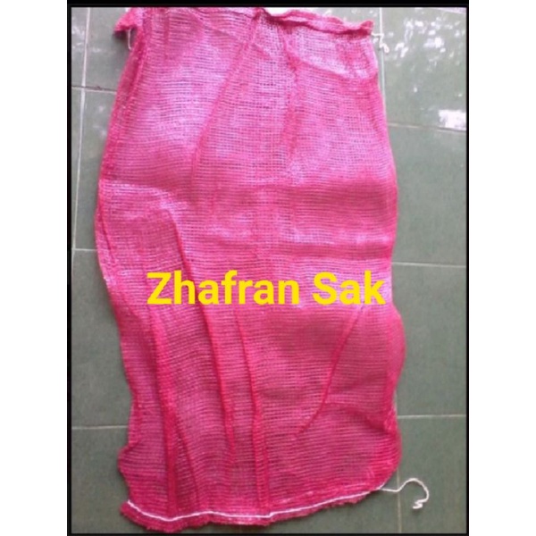 Karung Warung/Jaring Sayur/Karung Bawang Merah Ukuran 60x100