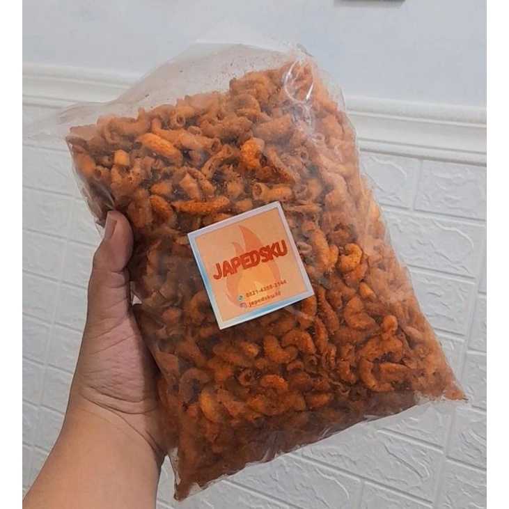 

JAPEDSKU makaroni pipa pedas dan original 500gr