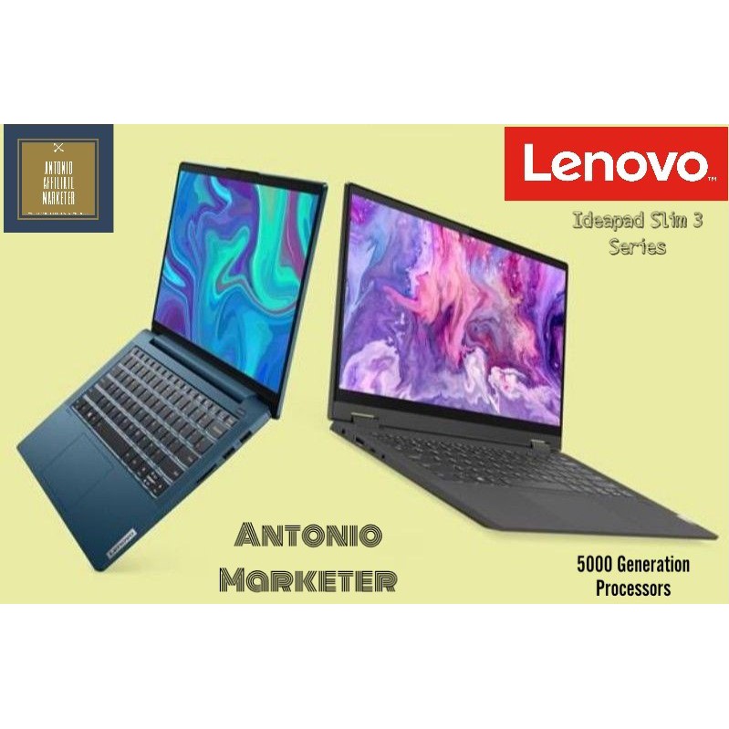 Lenovo Ideapad Slim 3 AMD Ryzen 3 5300U 8GB RAM 512GB SSD FHD