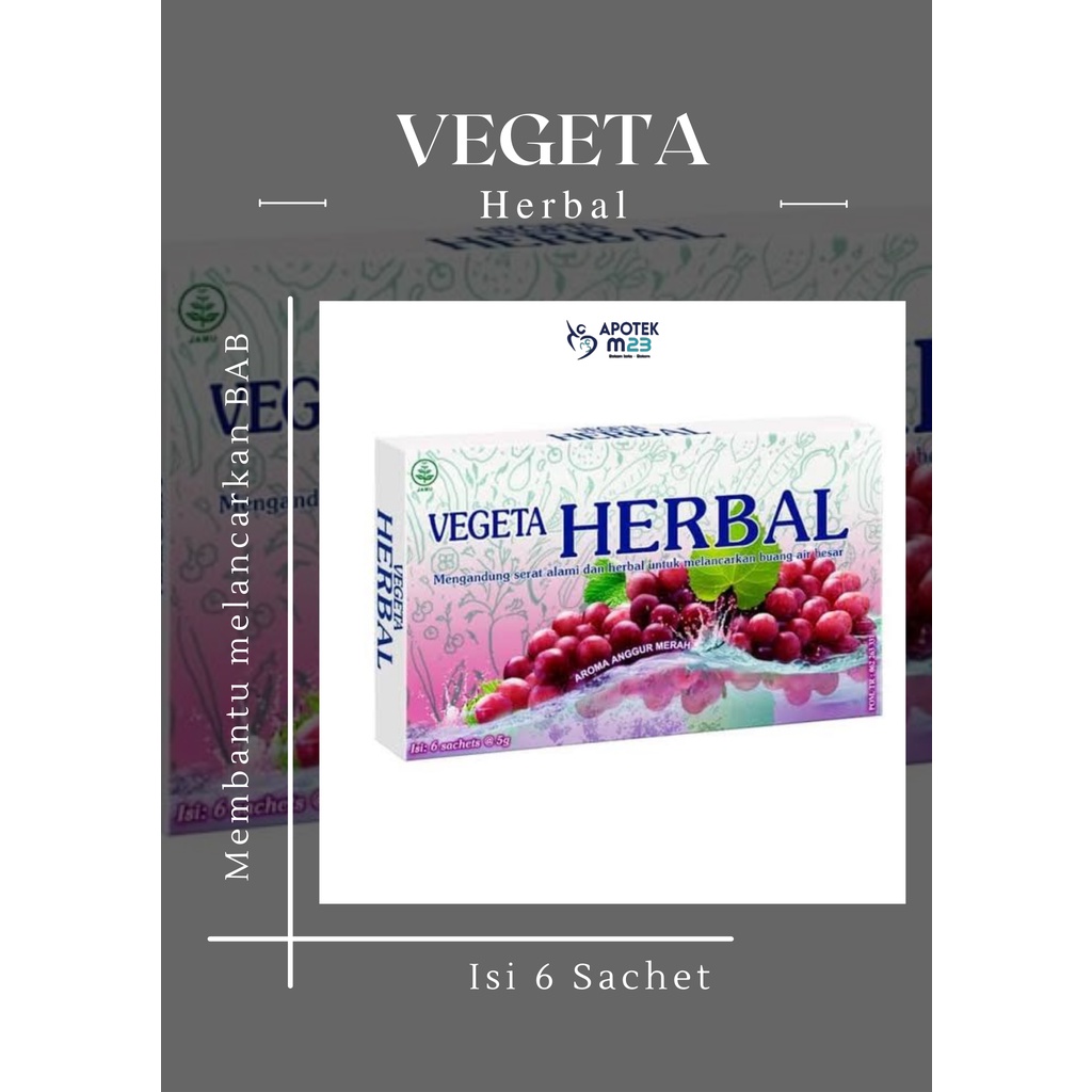 

Vegeta Dus 6 Sachet Herbal