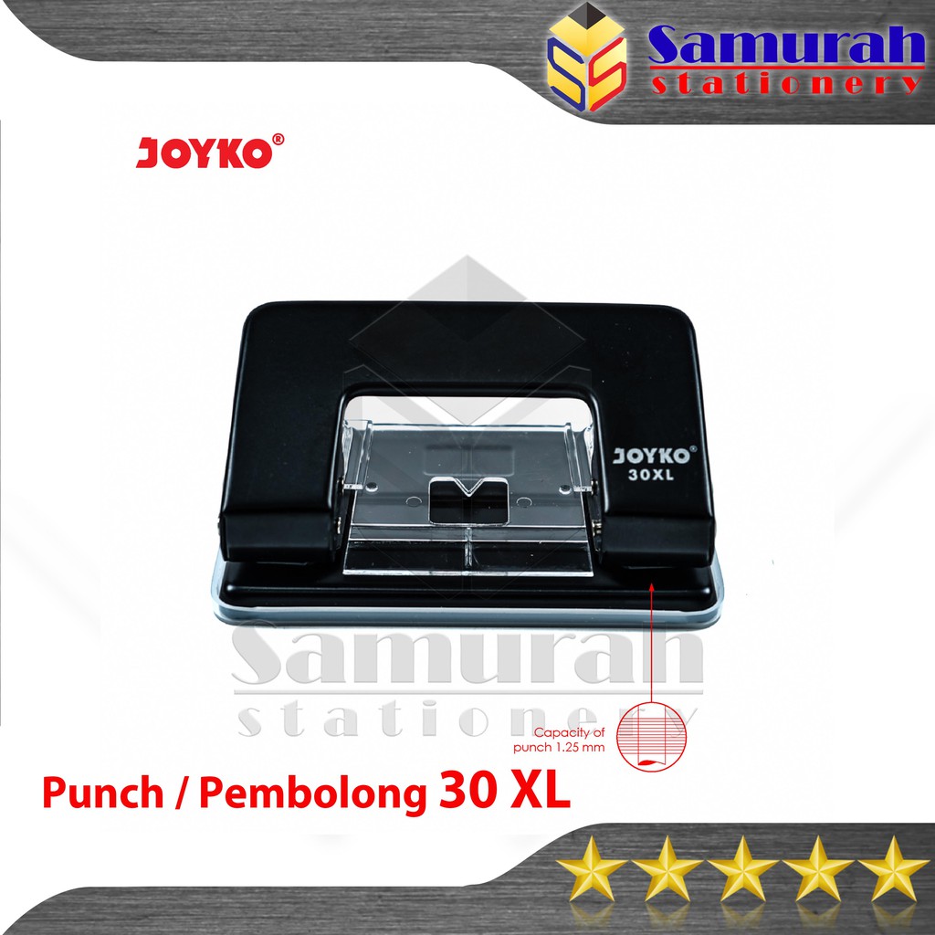 

Pembolong Kertas Joyko No 30 XL 2 lubang / Punch 2 Hole 30XL Kecil