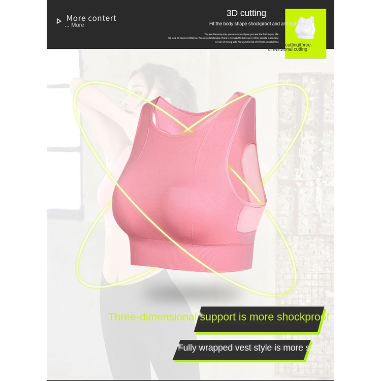 Wanita Sport Bra Bernapas Hollow Keluar Push Up Bra Cepat Kering Yoga/Lari/Kebugaran 8330