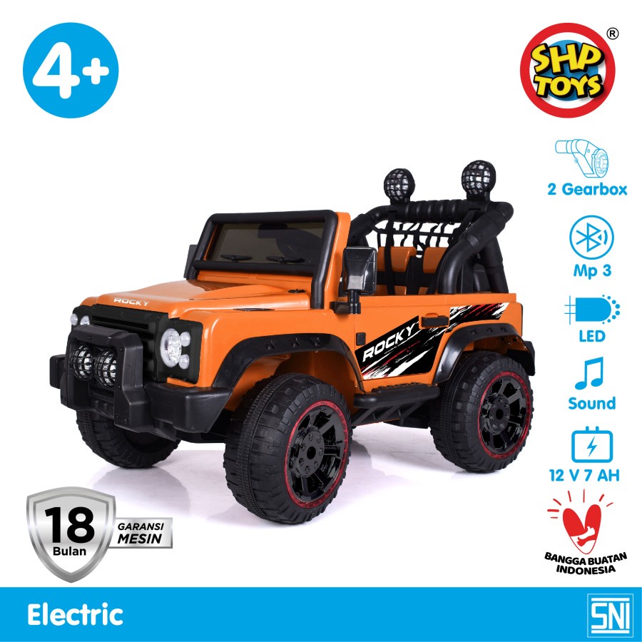 MOBIL MAINAN AKI VOLTA 5008 JEEP ROCKY Ban Eva - 12 VOLT