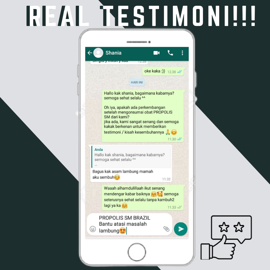 Obat Asam Lambung Kronis Asam Lambung Naik Ke Tenggorokan Maag Kronis Maag Akut Lambung Perih Luka Lambung Radang Lambung Infeksi Lambung Gerd Lambung Menurunkan Asam Lambung Bengkak Perut Kembung Sering Sendawa dgn Propolis Brazil SM Herbal 100% Alami-2