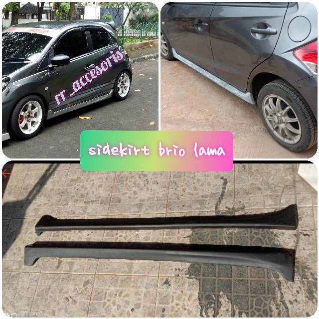 Side skirt honda brio