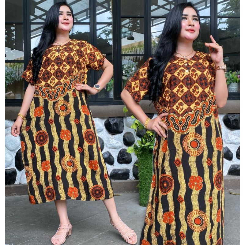 Daster Batik Sogan Busui