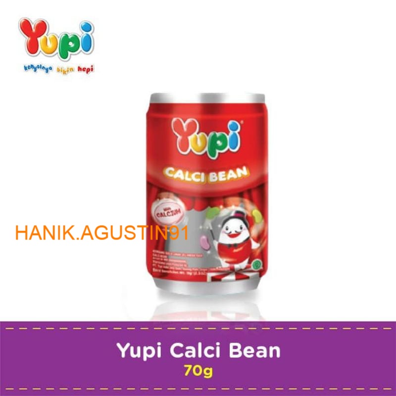 

Yupi Calci Bean 70 gr