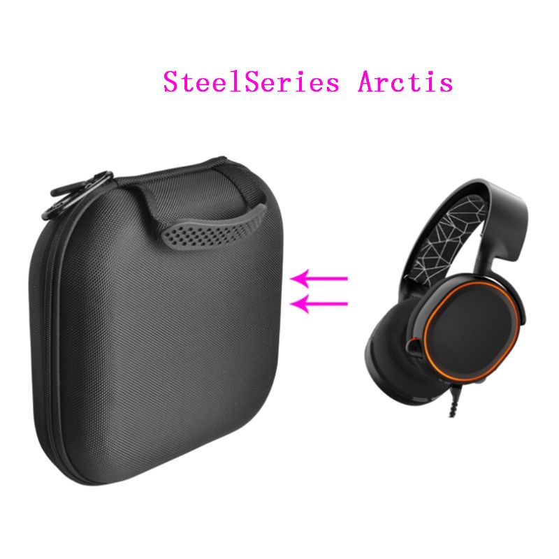 btsg Mini Hard EVA Storage Bag Carry Case for SteelSeries Arctis 3/5/7 Gaming Headset