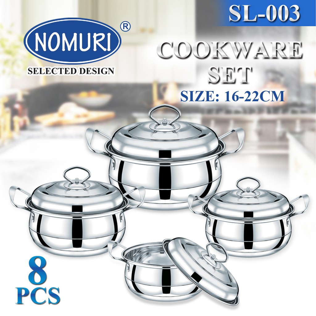 PANCI CANTIK PANCI SET SL-003 STAINLESS STEEL NOMURI