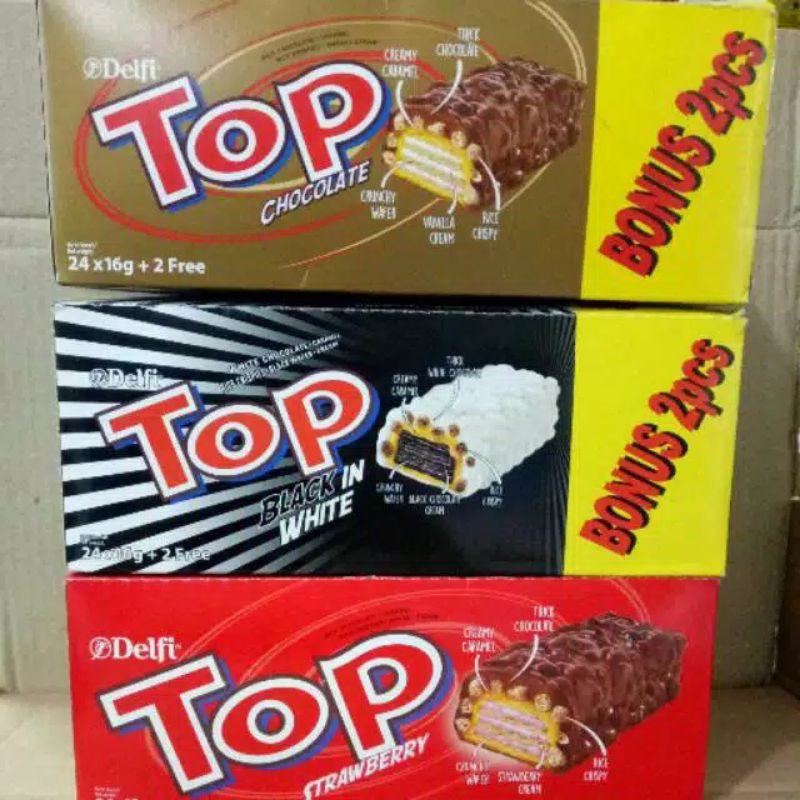 

Delfi Top 1 box isi 24 pcs