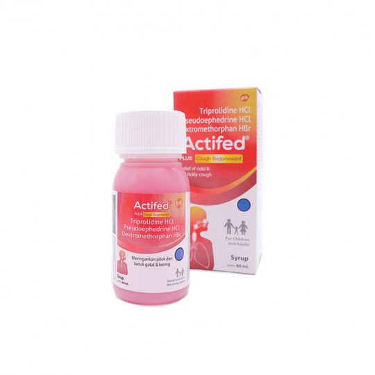 Actifed Syrup 60ml ORIGINAL-BPOM