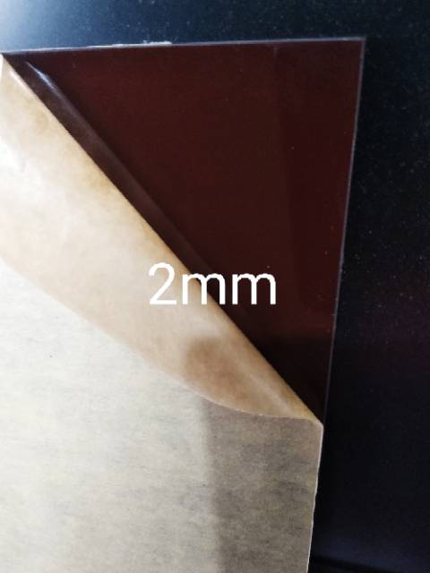

kln Acrylic akrilik lembaran warna solid ukuran 92x45cm