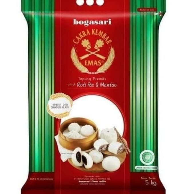 

[COD] Tepung pao dan mantao Bogasari Emas 5kg [COD]