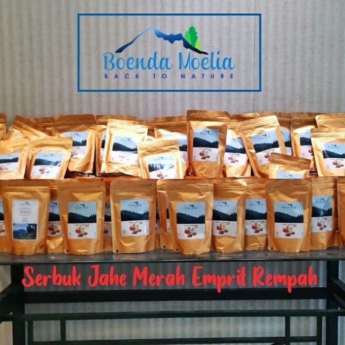 

Serbuk Jahe Merah Boenda Moelia 200 Gram Herbal terbaik dan ter enak (BERKUALITAS)