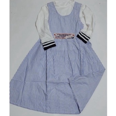 Set 2 in 1 Dress Gamis Anak (Overall)