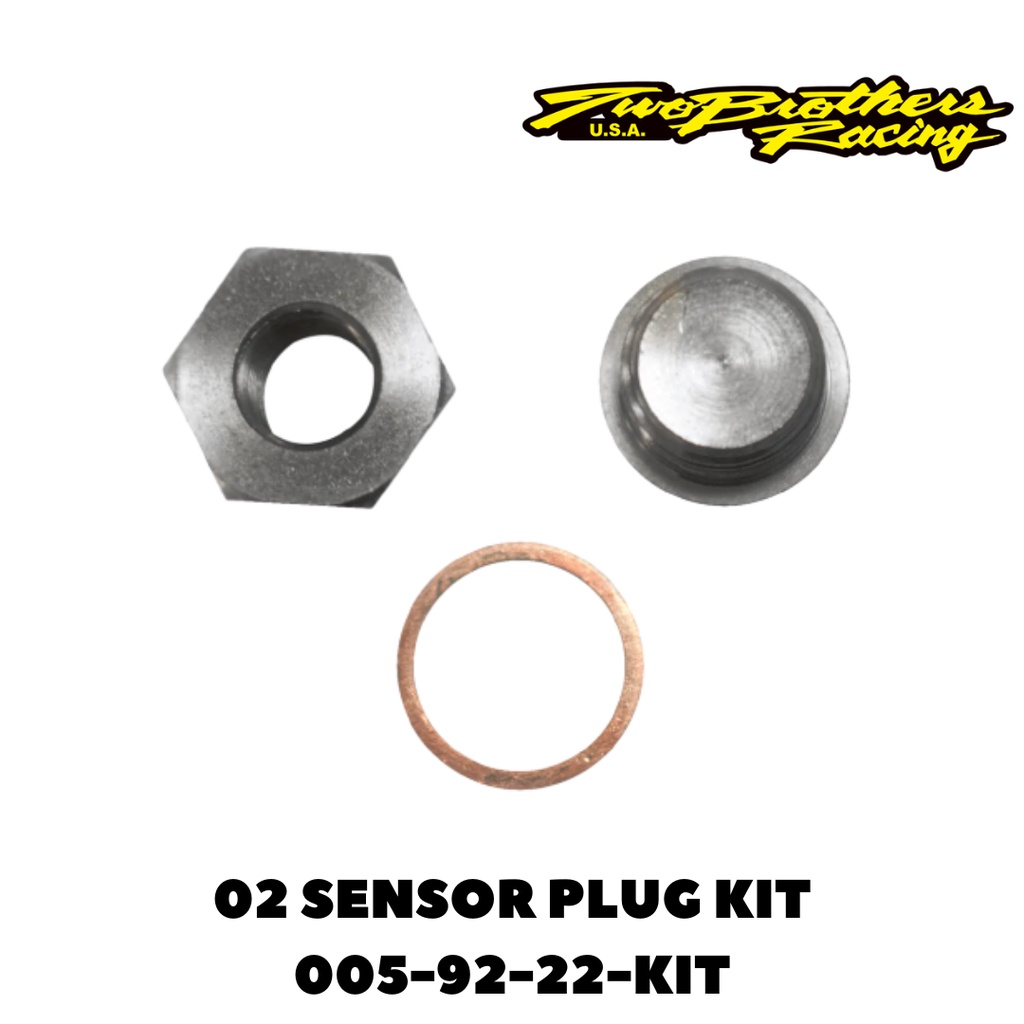 Two Brothers Racing 02 Sensor Plug Kit Muffler Exhaust 005-92-22KIT / Sensor O2 Knalpot Two Brothers