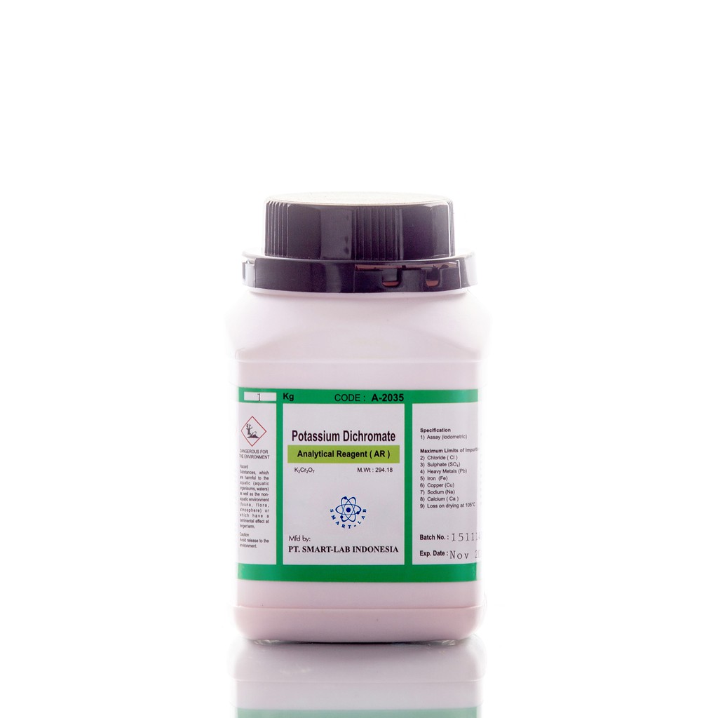 POTASSIUM DICHROMATE 1KG SMART LAB BEST QUALITY