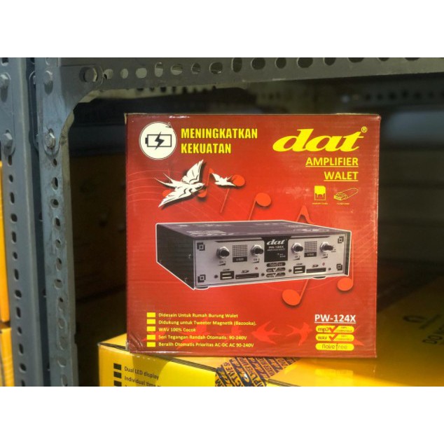 Ampli Walet DAT PW 124X / pw 124 x