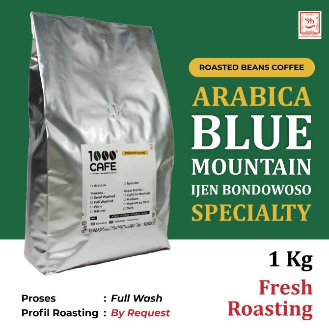 

Biji Kopi Arabica Blue Mountain Ijen Specialty Full Wash 1Kg