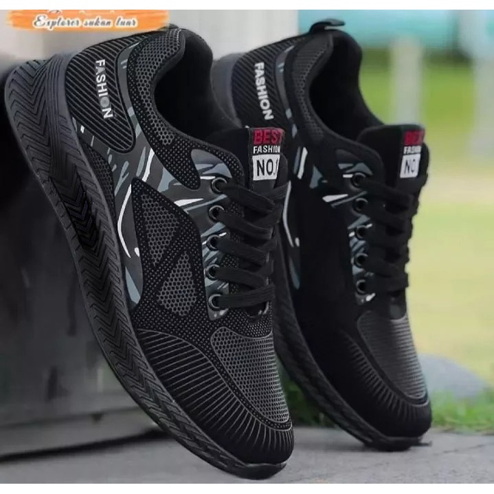 Sepatu Sneakers Laki Laki Best Fashion Kasual